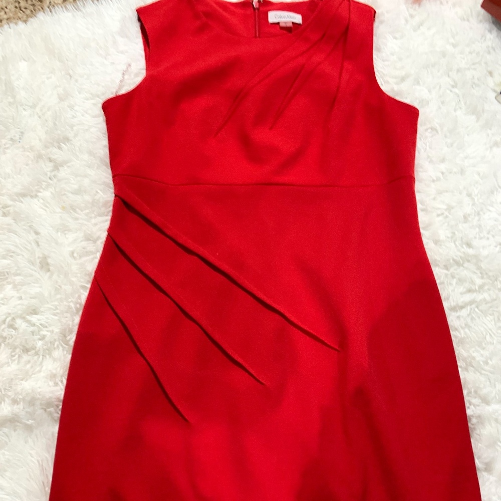 Gorgeous red sheath dress